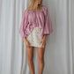 Nellie Crochet Skirt- Powder