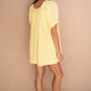 Gabby Mini Dress - Lemon