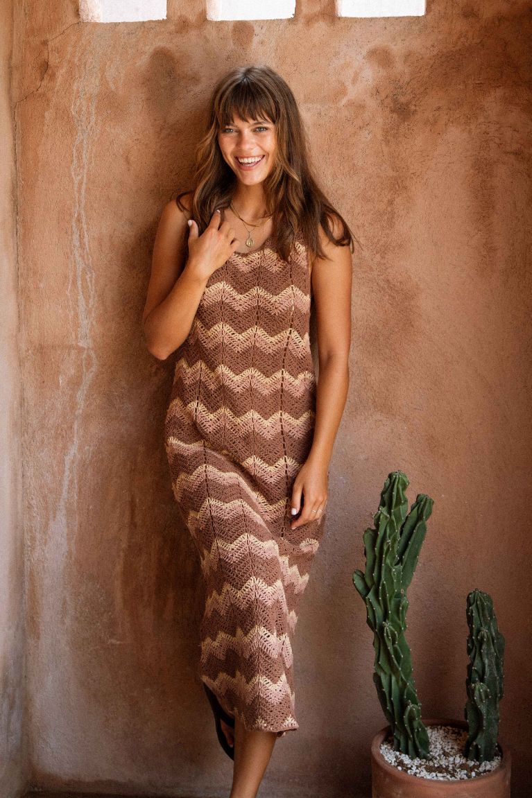 Joni Maxi Dress - Hickory