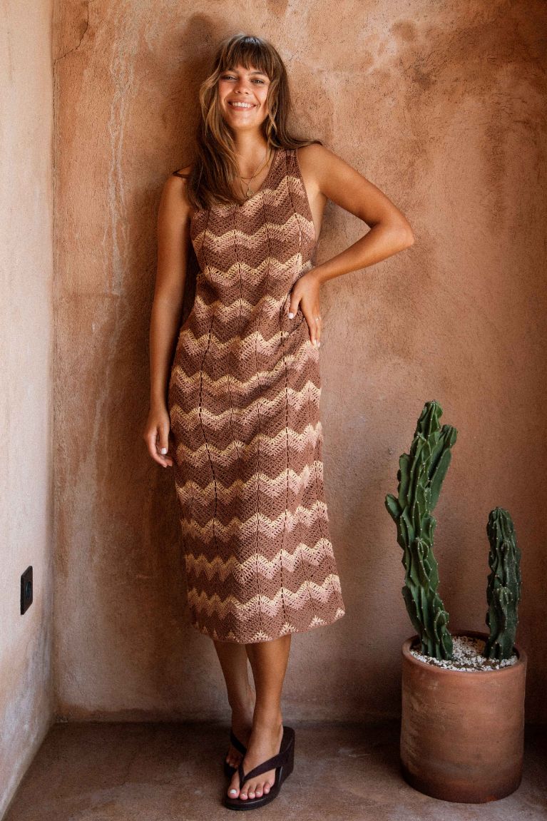 Joni Maxi Dress - Hickory