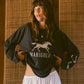 Mustang Tee - Washed black