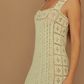 Sasha Crochet Mini Dress - Cream