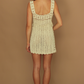 Sasha Crochet Mini Dress - Cream