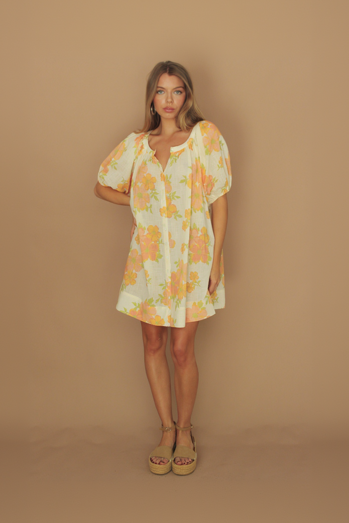 Juliette Smock Dress - Bloom