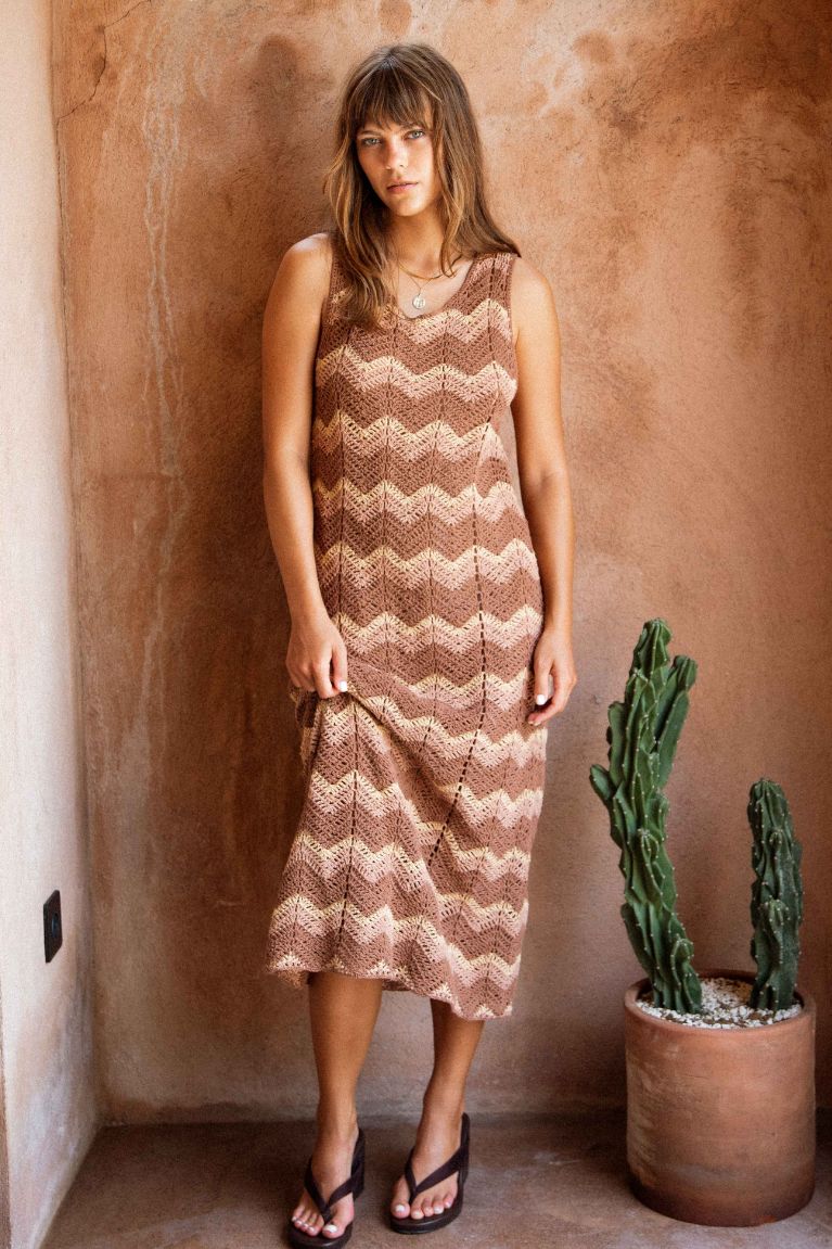 Joni Maxi Dress - Hickory