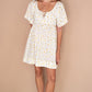 Faye Mini Dress - Carnation