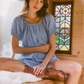 Zoey Smock Dress - Dusk