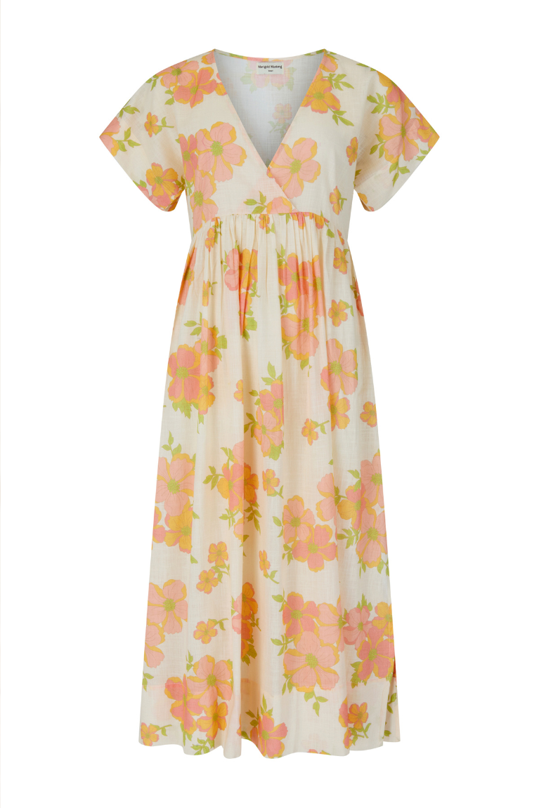 Juliette Dolman Sleeve Maxi Dress - Bloom