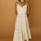 Faye Strappy Dress - Carnation