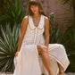 Gabby Midi Dress - Cream