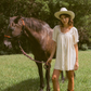 Gabby Mini Dress - Macadamia