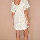 Faye Mini Dress - Carnation