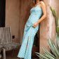 Florence Bias Dress - Baltic