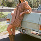 Delilah Mini Dress - Walnut