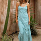 Florence Bias Dress - Baltic