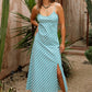Florence Bias Dress - Baltic