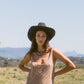 Grace Chevron Maxi - Biscuit