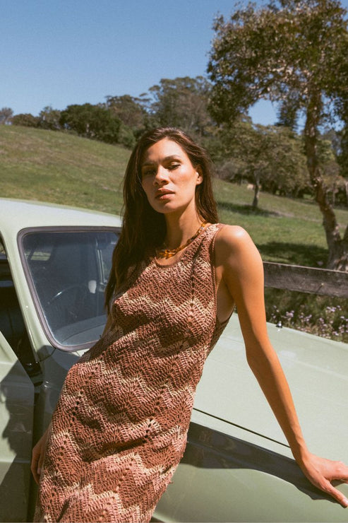 Joni Maxi Dress - Hickory