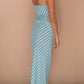 Florence Bias Dress - Baltic