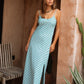Florence Bias Dress - Baltic