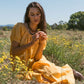 Zoey Midi Dress - Honey