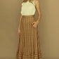 Delilah Maxi Skirt - Walnut