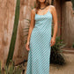 Florence Bias Dress - Baltic