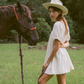 Gabby Mini Dress - Macadamia