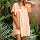 Betty Embroidered Smock Dress - Apricot
