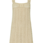 Sasha Crochet Mini Dress - Cream
