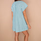 Florence Mini Dress - Baltic