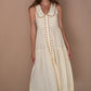 Gabby Midi Dress - Cream
