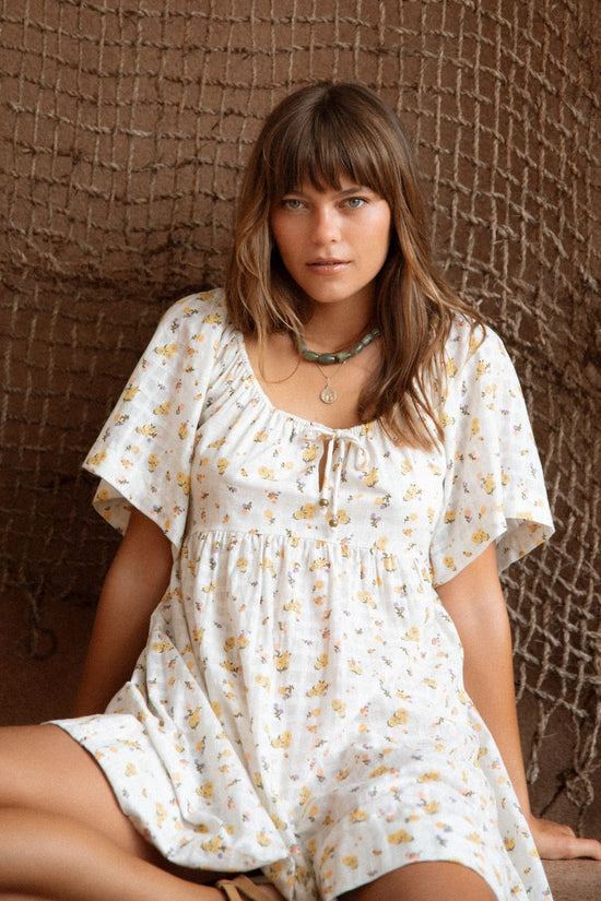 Faye Mini Dress - Carnation