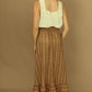 Delilah Maxi Skirt - Walnut