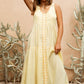 Gabby Midi Dress - Lemon