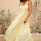 Gabby Midi Dress - Lemon