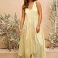 Gabby Midi Dress - Lemon