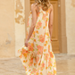 Juliette Button Down Maxi Dress - Bloom