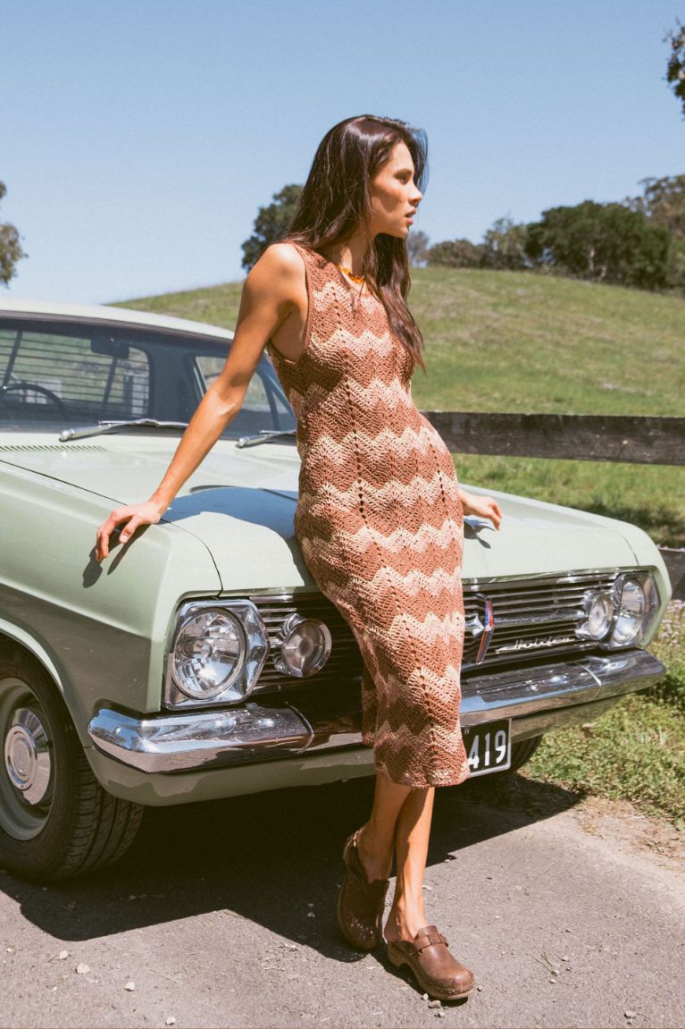 Joni Maxi Dress - Hickory