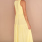 Gabby Midi Dress - Lemon