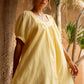 Gabby Mini Dress - Lemon