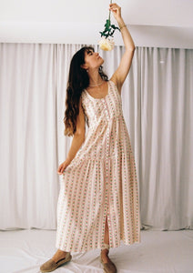 Delilah Maxi Dress - Rose