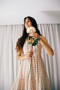 Delilah Maxi Dress - Rose