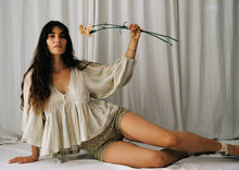 Load image into Gallery viewer, Hazel Stripe Blouse - Fawn
