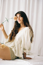 Load image into Gallery viewer, Hazel Stripe Blouse - Fawn
