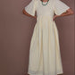 Amelia Midi Dress - Cream