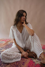Load image into Gallery viewer, Brigette Lace Blouse - Ivory
