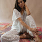 Brigette Lace Blouse - Ivory