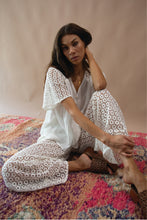 Load image into Gallery viewer, Brigette Lace Blouse - Ivory
