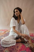 Load image into Gallery viewer, Brigette Lace Pants - Ivory
